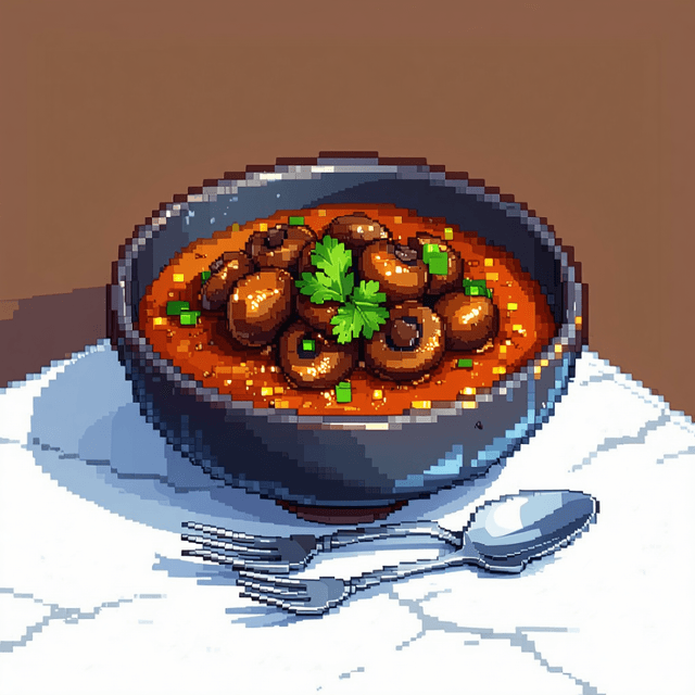 Mushroom Bhuna