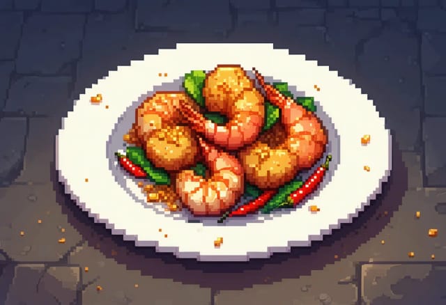 Cereal Prawns