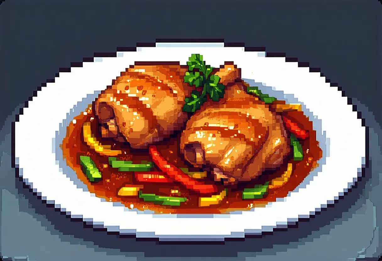 Chicken Basquaise