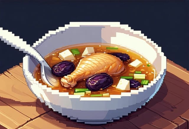 Cock-a-Leekie Soup