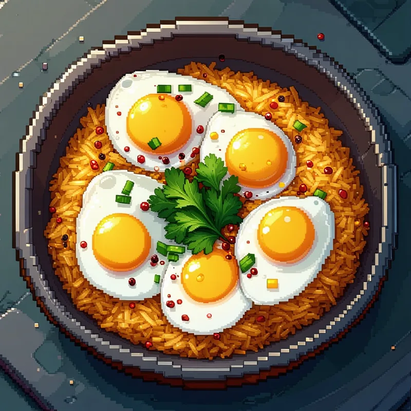 Biryani de Ovo