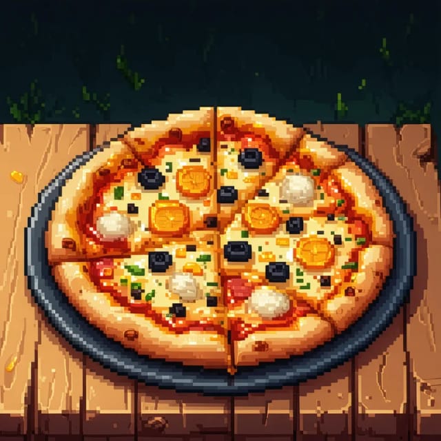 Four Cheese Pizza (Pizza Quattro Formaggi)