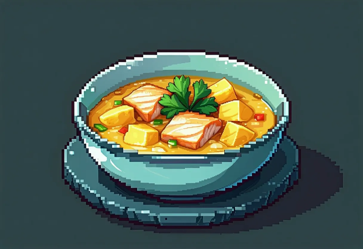Gaeng Kari Pla (Yellow Fish Curry)