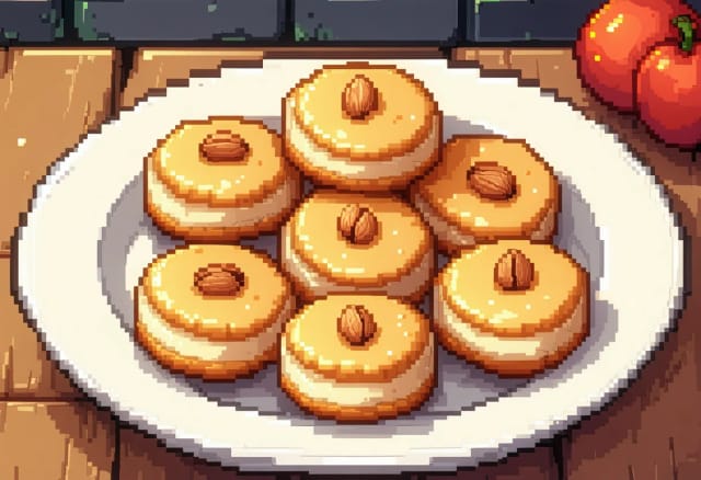 Ghraybeh (Lebanese Butter Shortbread)