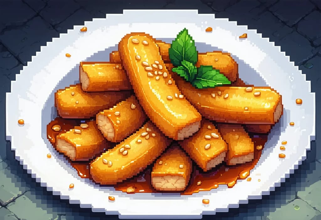 Gluay Tod (Thai Fried Bananas)