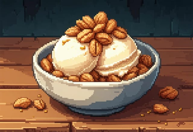 I-Tim Kati (Thai Coconut Ice Cream)