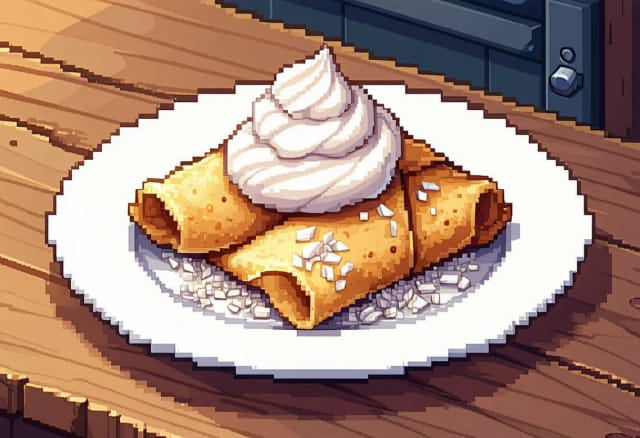 Khanom Buang (Thai Crispy Crepes)