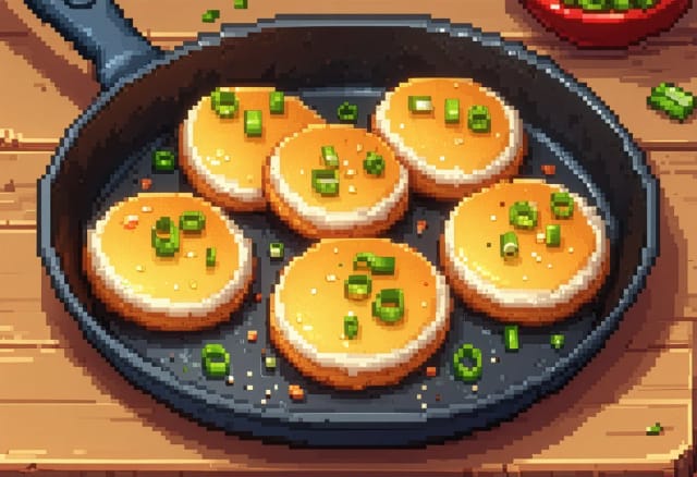 Khanom Krok (Coconut Rice Pancakes)