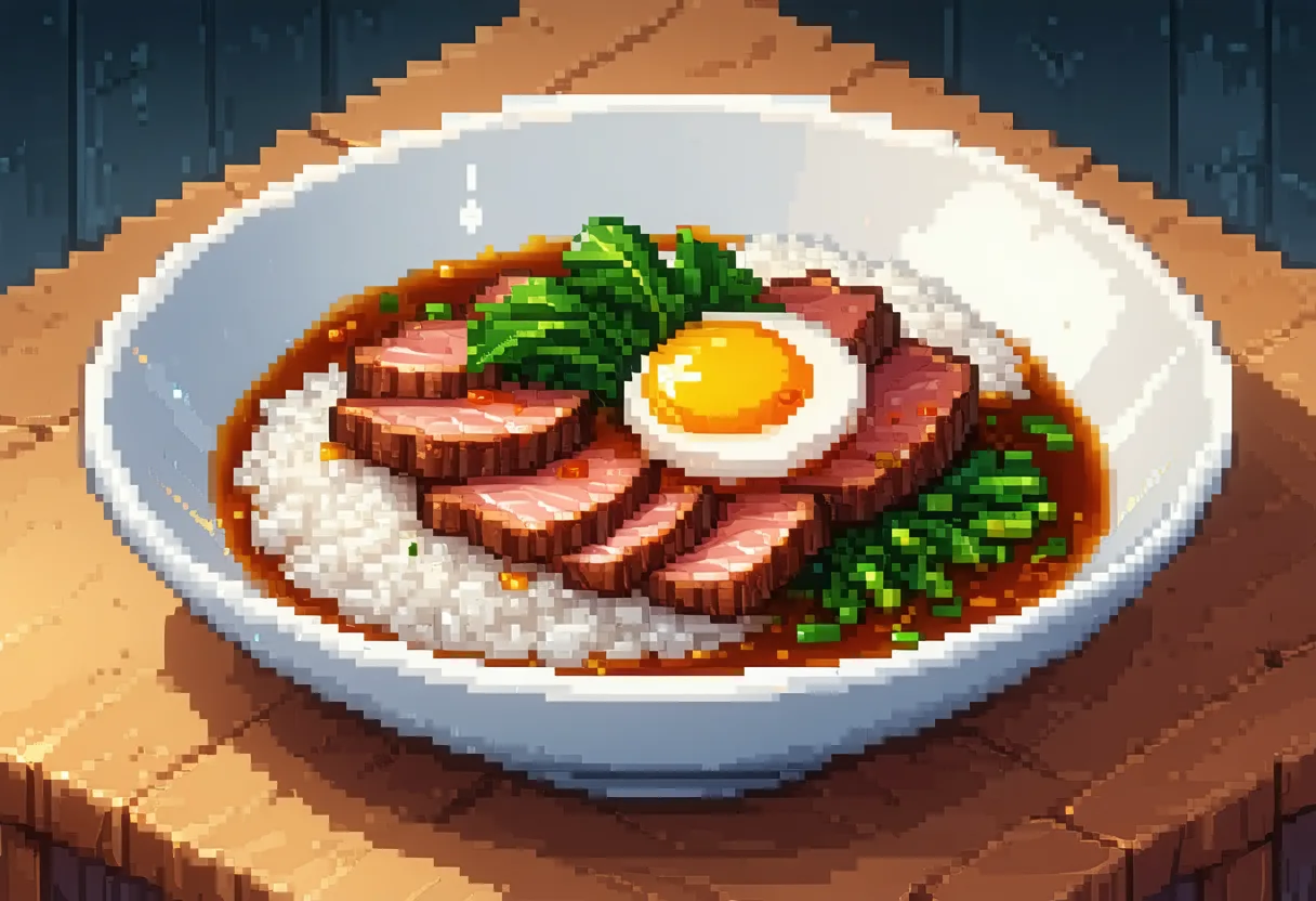 Khao Ka Moo (Braised Pork Leg on Rice)