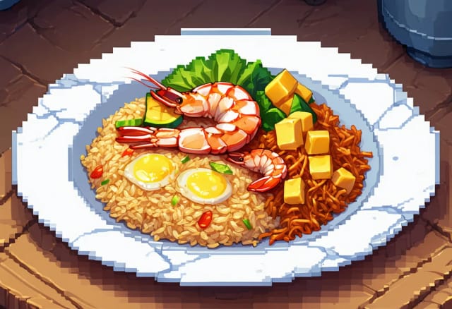 Khao Kluk Kapi (Shrimp Paste Fried Rice)