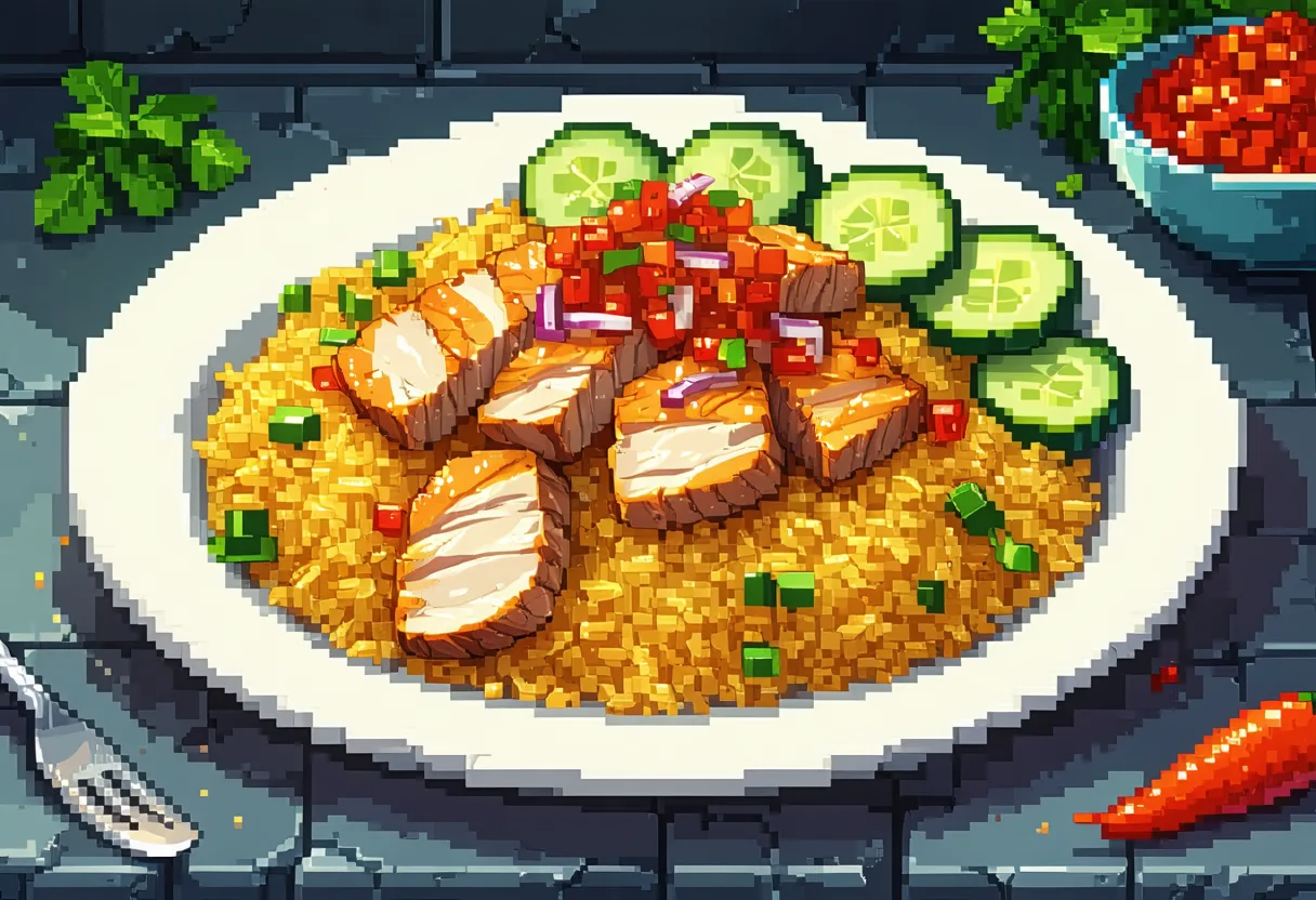 Khao Mok Gai (Thai Chicken Biryani)