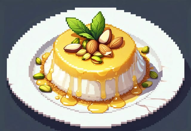 Layali Lubnan (Lebanese Semolina Pudding)