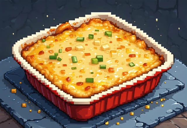 Leek Gratin with Cheese