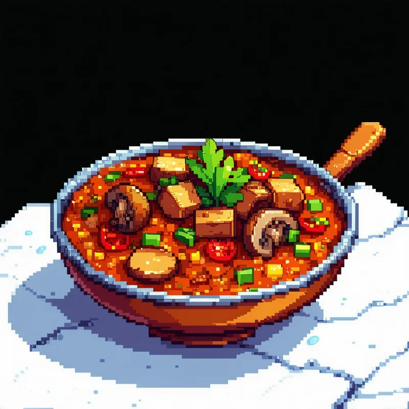 Mushroom Karahi
