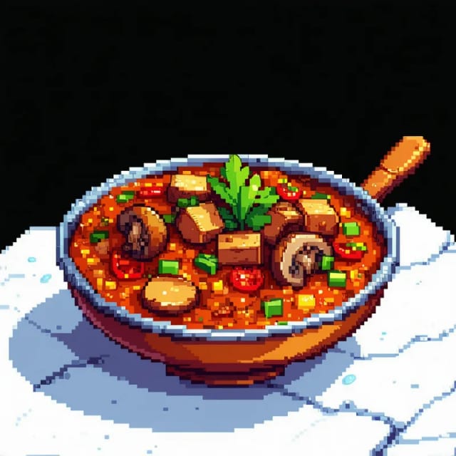 Mushroom Karahi