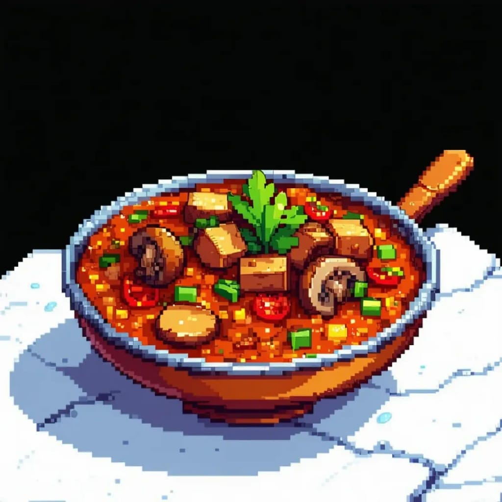 Karahi aux Champignons