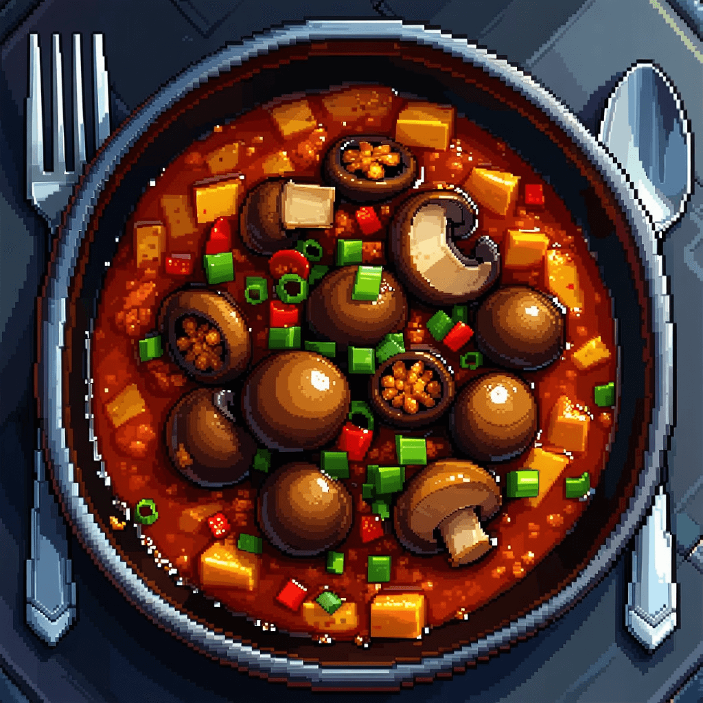 Mushroom Karahi