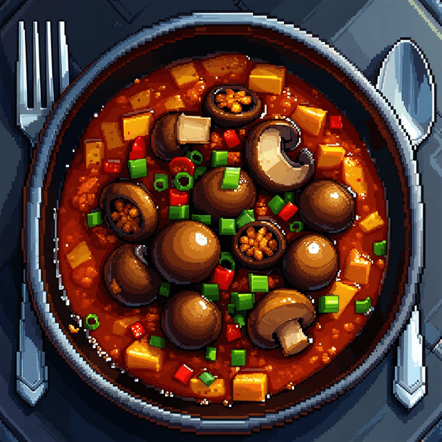 Mushroom Karahi