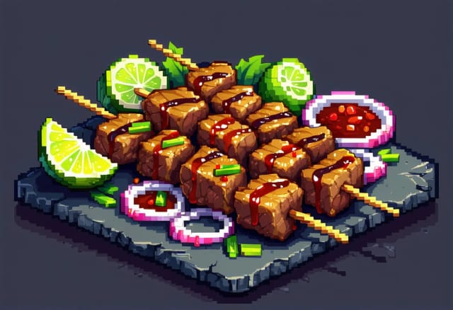 Mutton Satay
