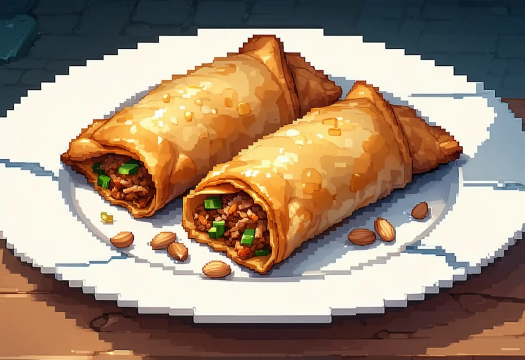 Ouzi (Lamb and Spiced Rice Parcels)