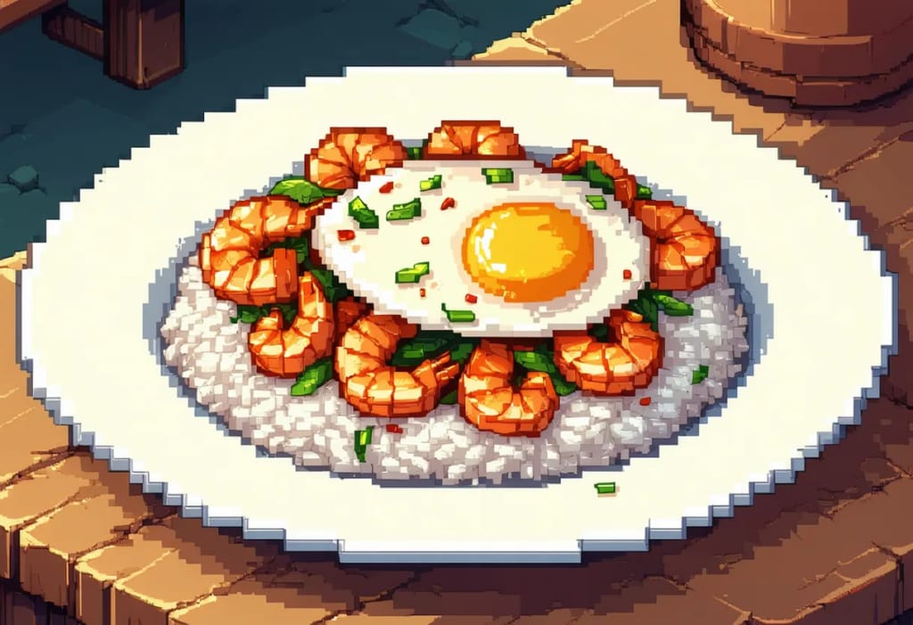 Pad Krapow Goong