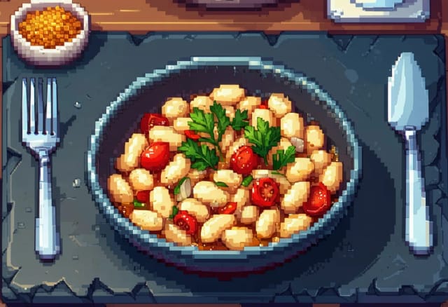 Piyaz (Turkish White Bean Salad)