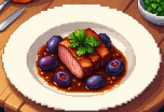 Pork Roast with Prunes