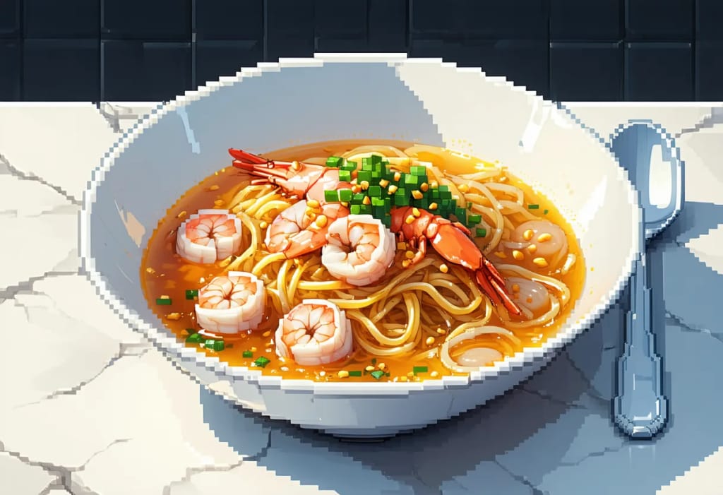 Prawn Mee Soup
