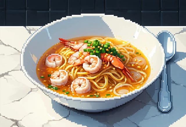 Prawn Mee Soup