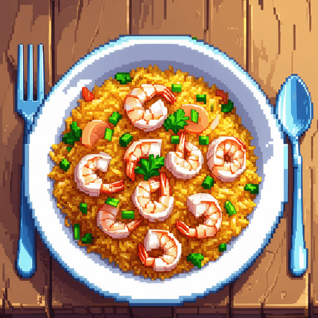 Biryani de Gambas