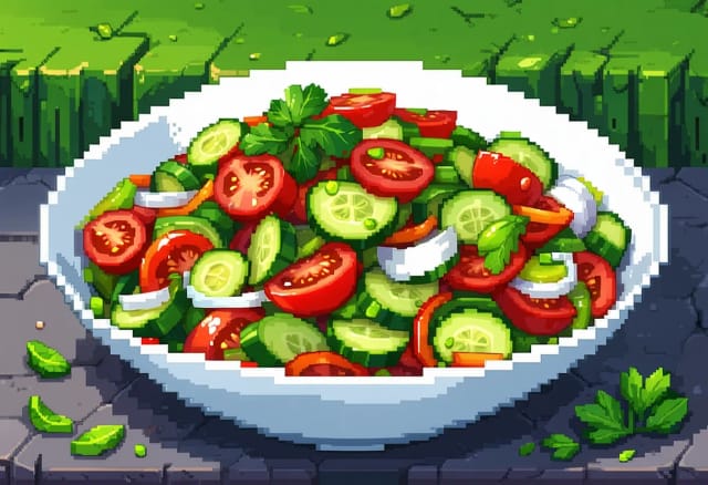 Salata Arabieh (Arabic Chopped Salad)