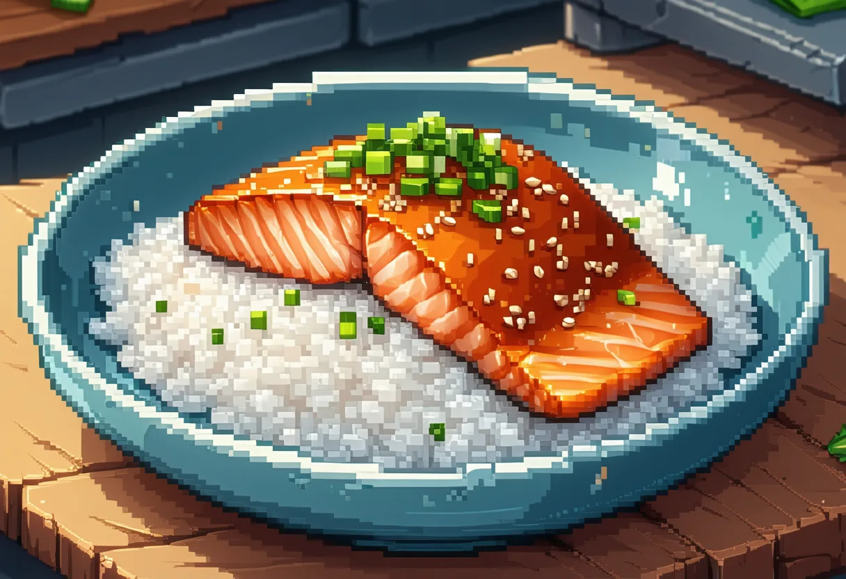 Salmon Teriyaki