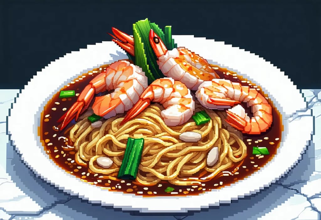 Seafood Yakisoba