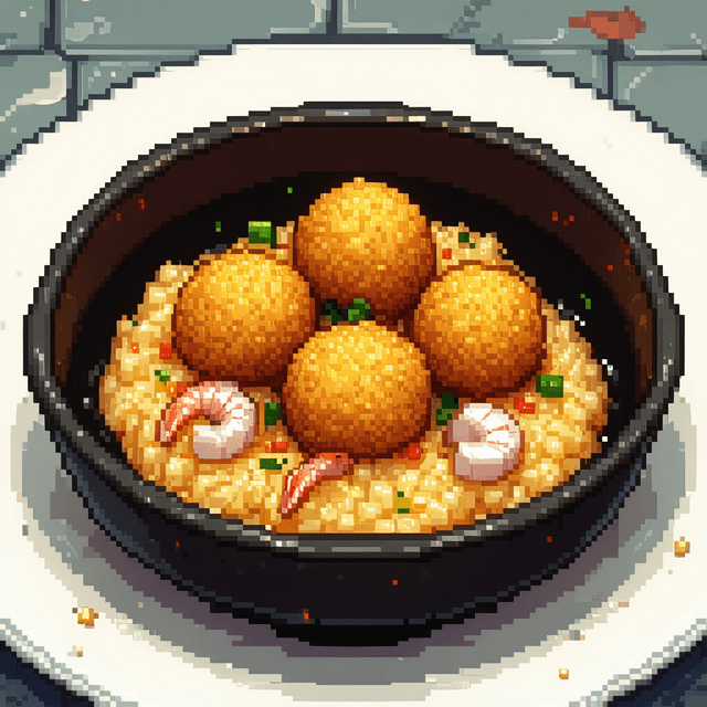 Seafood Arancini