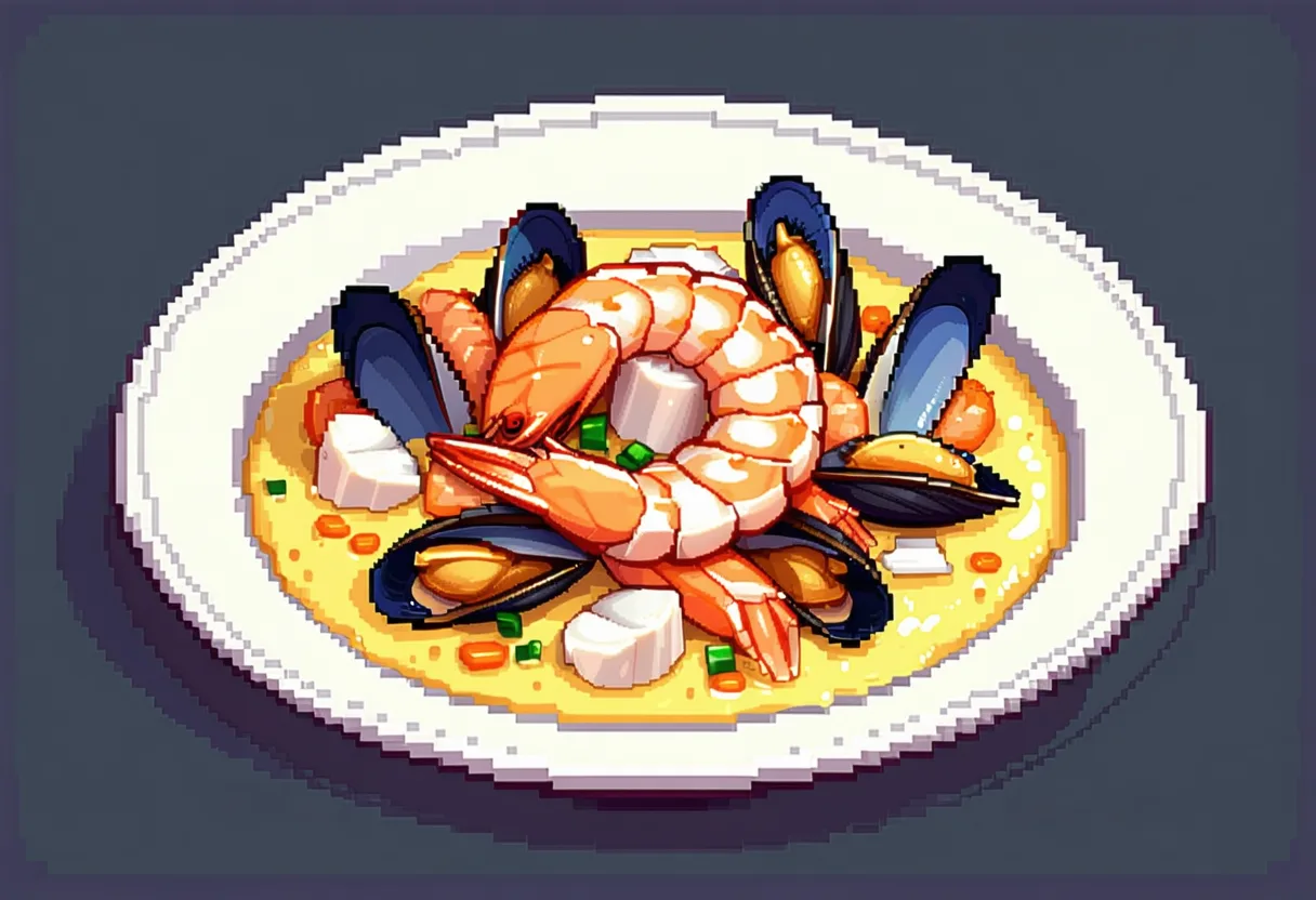 Seafood Gratin
