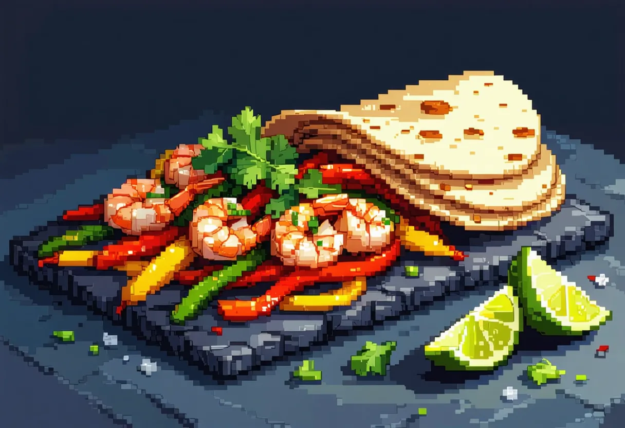 Shrimp Fajitas