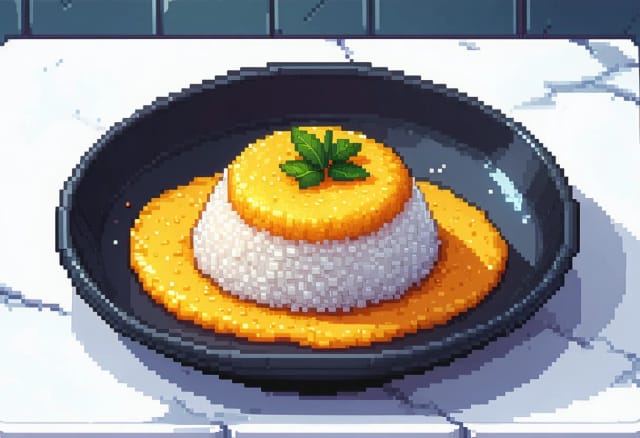Tahdig (Persian Crispy Saffron Rice)