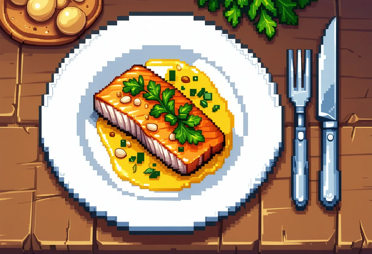 Trout with Almonds