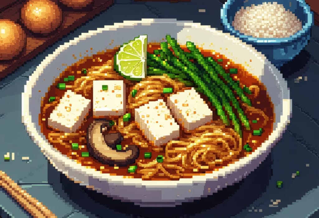 Vegan Mee Siam