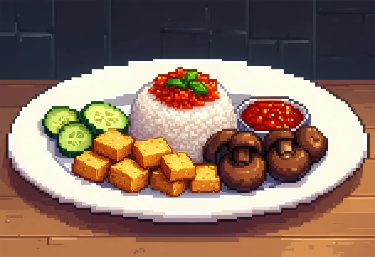 Nasi Lemak Végane
