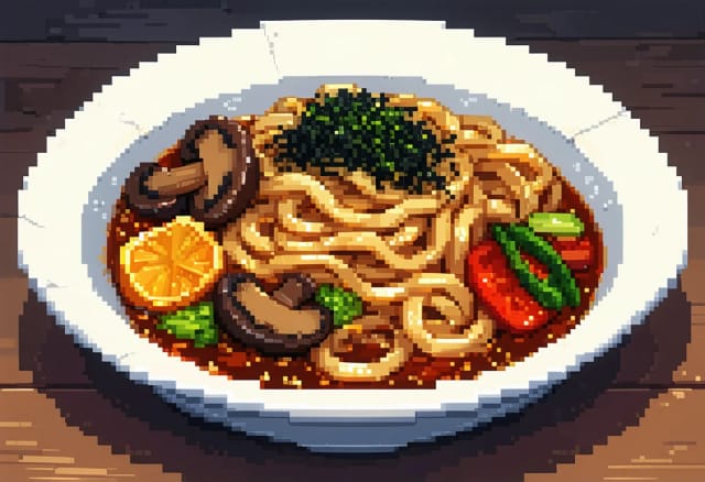 Vegan Yaki Udon
