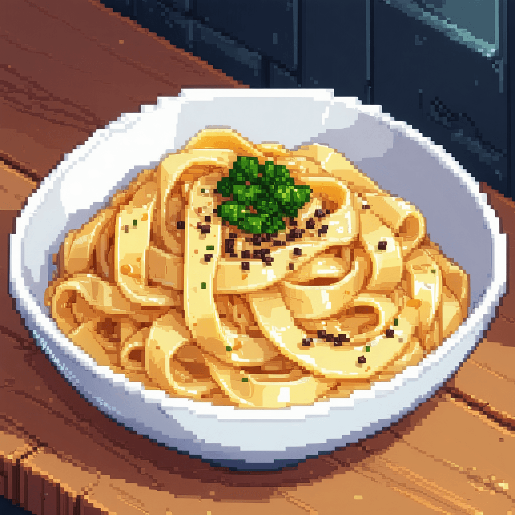 Cacio e Pepe Végétalien