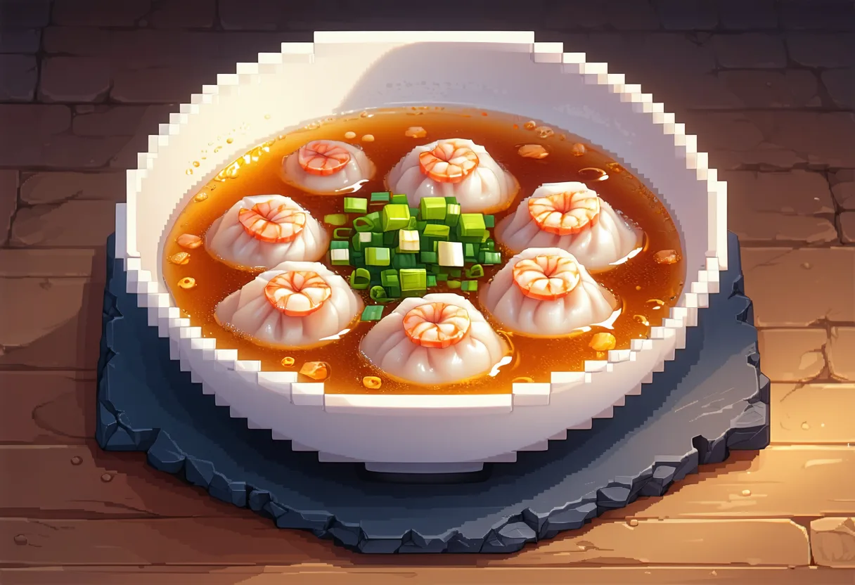 Wonton-Suppe