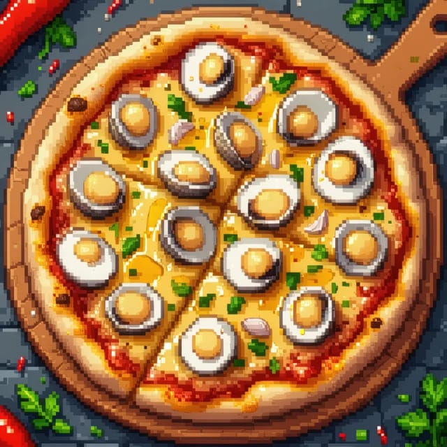 White Clam Pizza