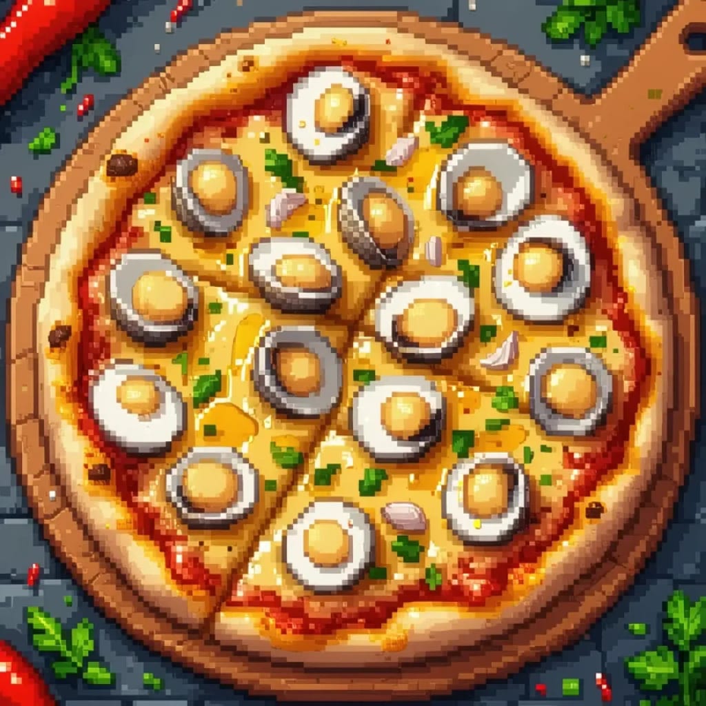 White Clam Pizza