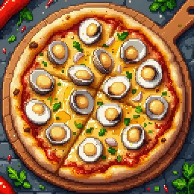 White Clam Pizza