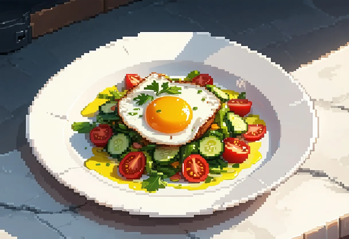 Yum Khai Dao (Crispy Fried Egg Salad)