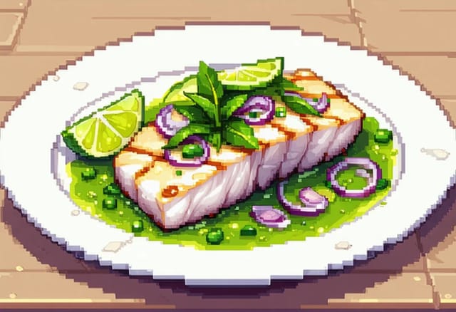 Yum Pla Yang (Grilled Fish Salad)