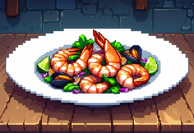 Yum Talay (Thai Spicy Seafood Salad)